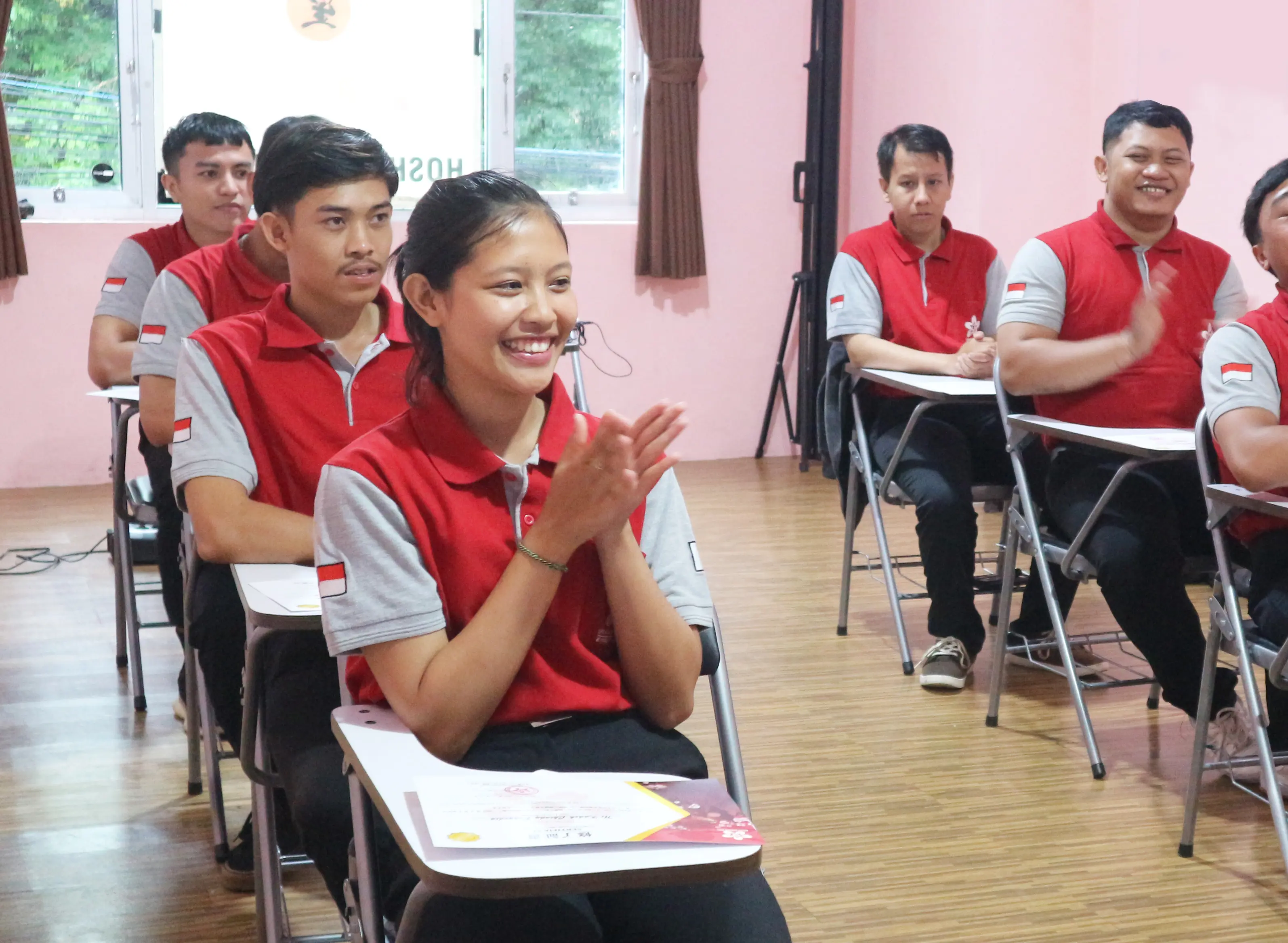 Foto bersama siswa sebelum interview